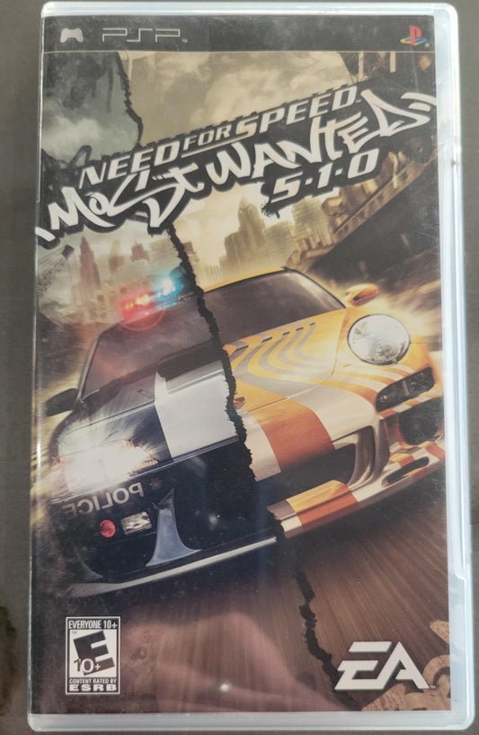 PSP Need for Speed Most Wanted 5-1-0 (Complete)