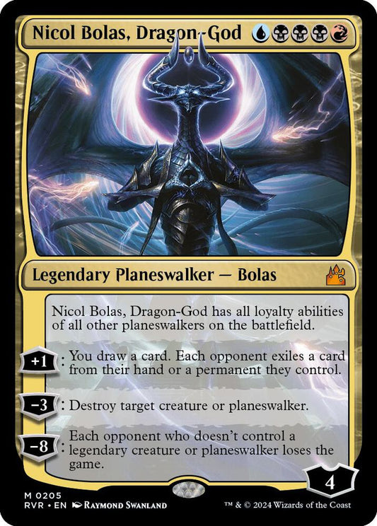 Nicol Bolas, Dragon-God #205 Ravnica Remastered