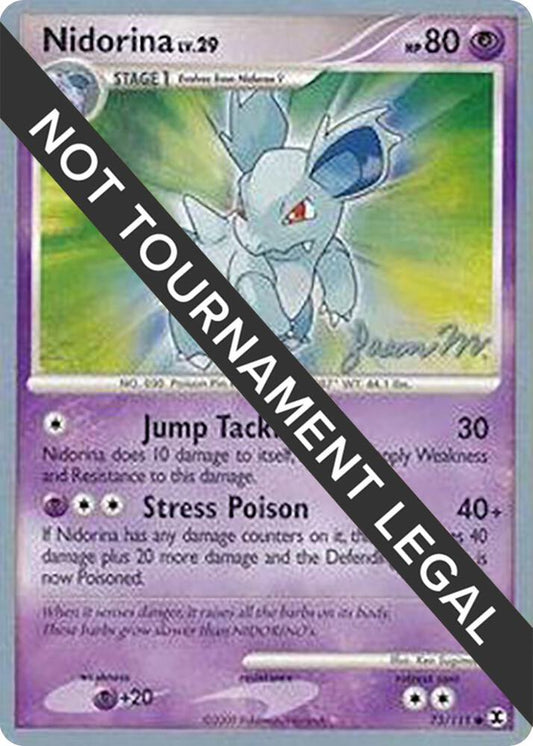 Nidorina #73 World Championshop Decks 2009 (Jason Martinez)
