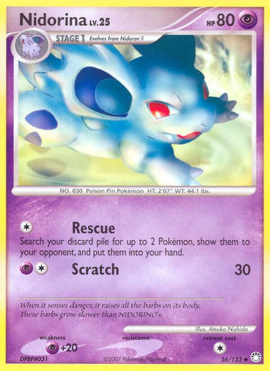 Nidorina #56 FOIL Mysterious Treasures
