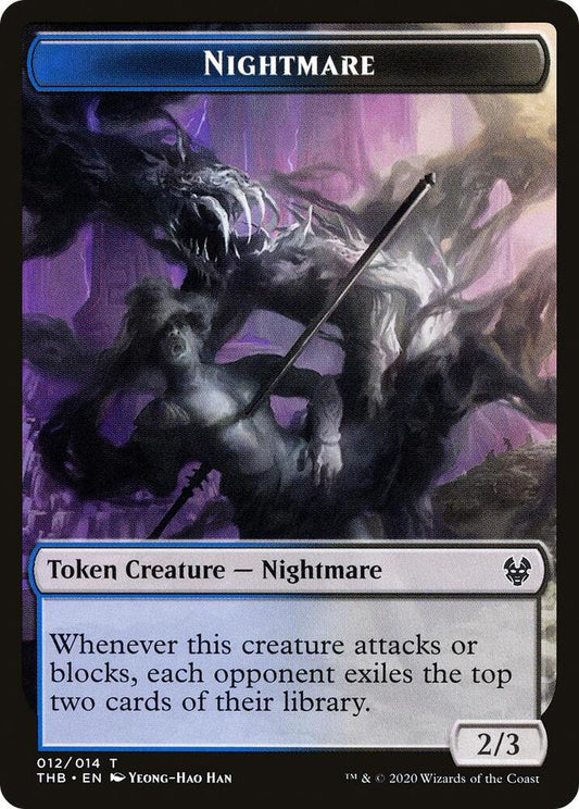 Nightmare Token #12 Theros Beyond Death