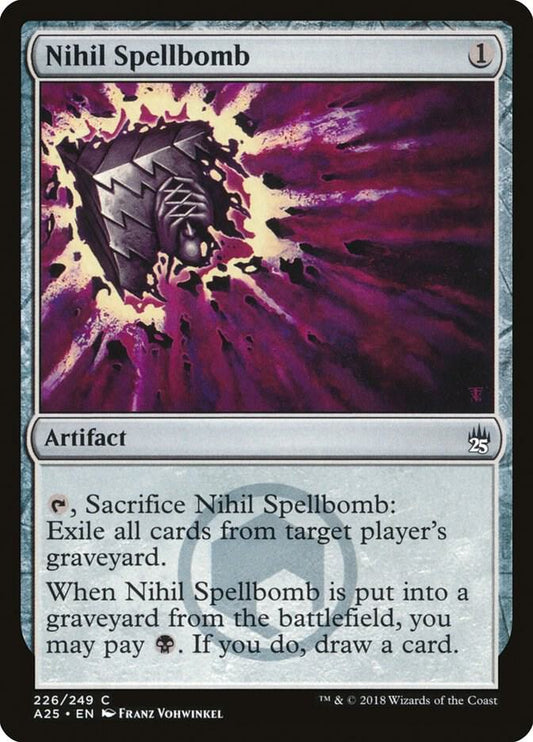 Nihil Spellbomb #226 FOIL Masters 25