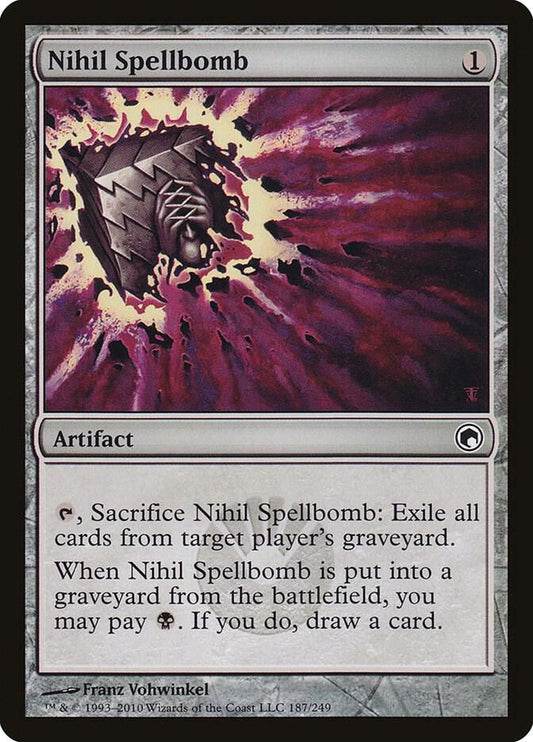 Nihil Spellbomb #187 Scars of Mirrodin