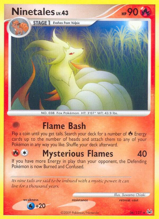 Ninetales #36 Platinum