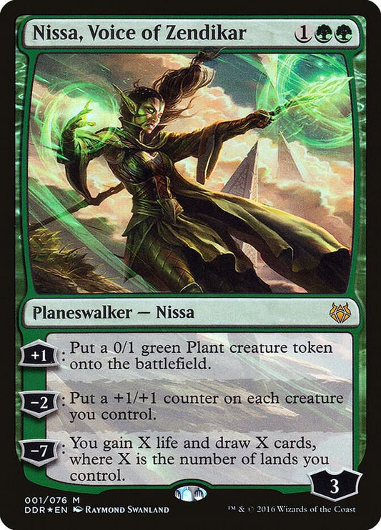 Nissa, Voice of Zendikar #1 FOIL Duel Decks: Nissa vs Ob Nixilis