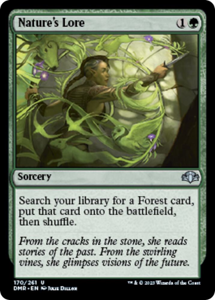 Nature's Lore #170 Dominaria Remastered