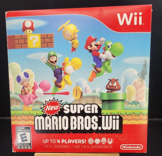 Wii New Super Mario Bros. Wii (Cardboard Sleeve) (No Instructions)