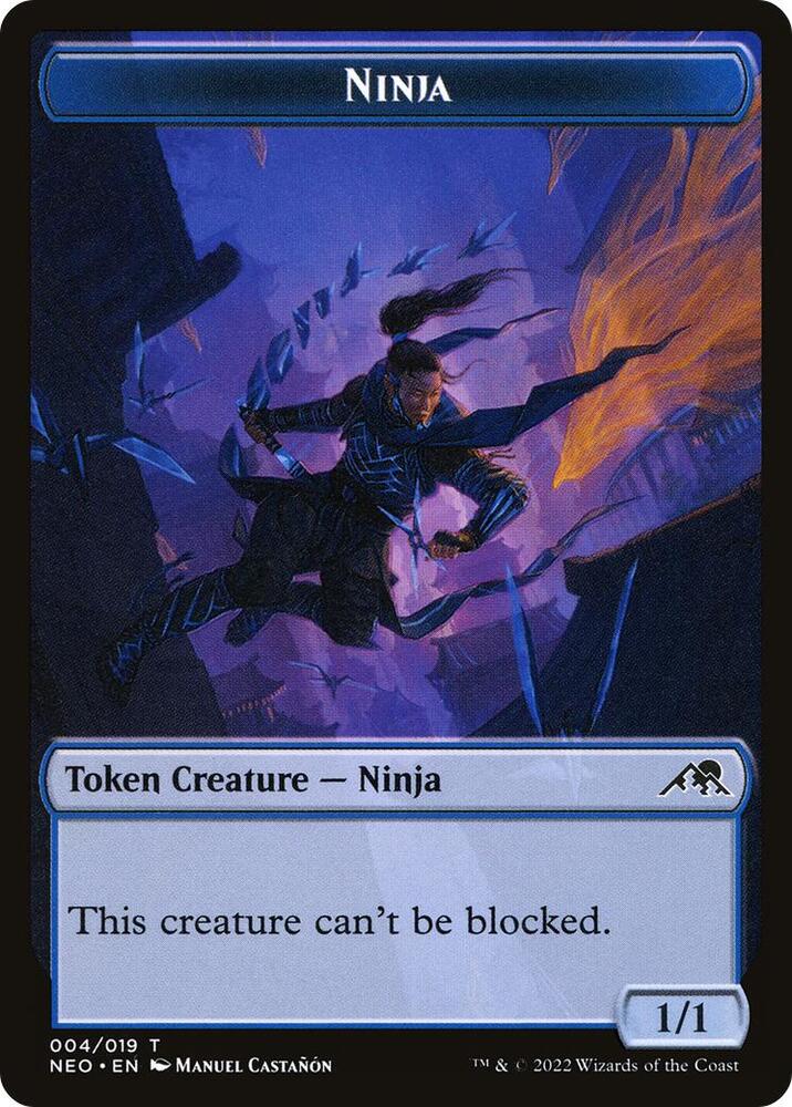 Ninja Token #4 Kamigawa: Neon Dynasty