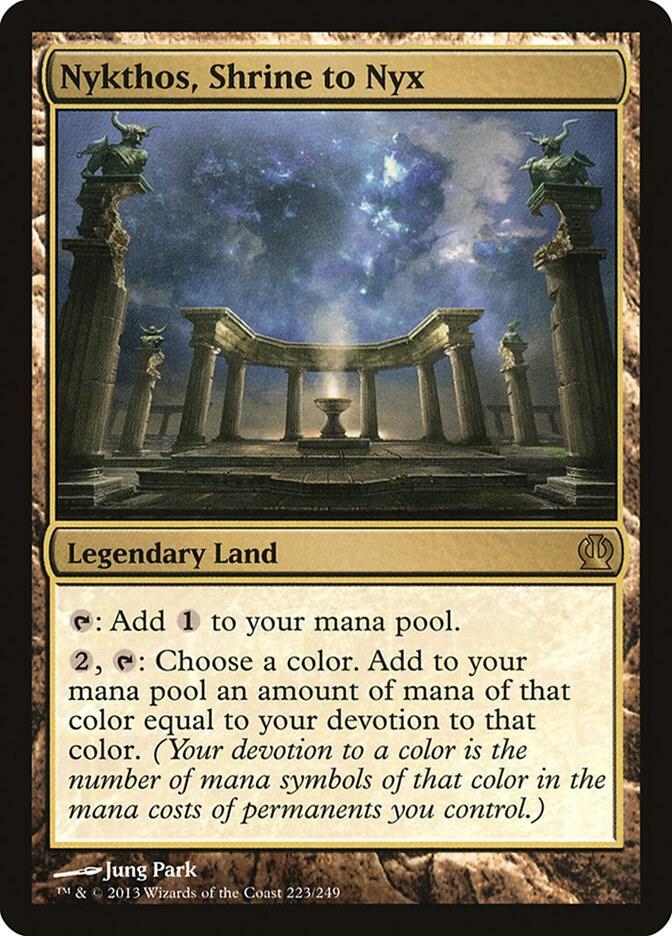 Nykthos, Shrine to Nyx #223 Theros
