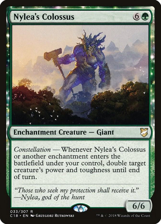 Nylea's Colossus #33 Commander 2018