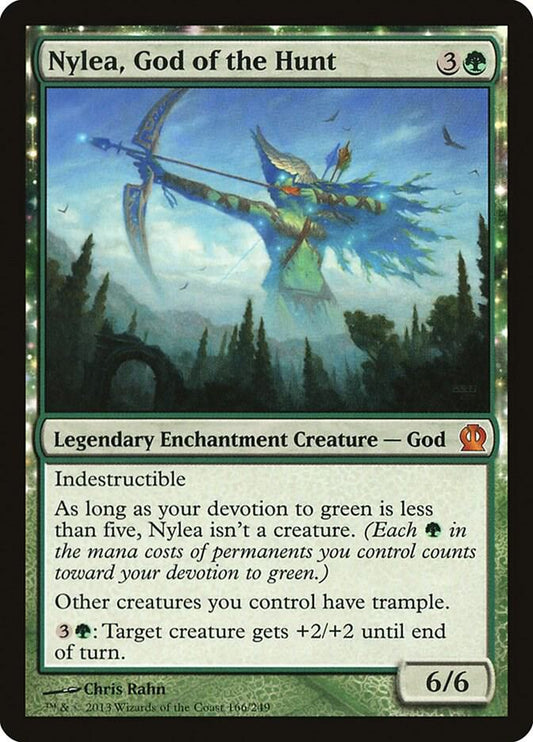Nylea, God of the Hunt #166 Theros