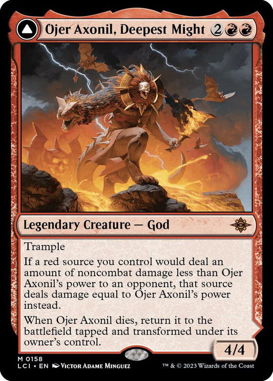 Ojer Axonil, Deepest Might #158 The Lost Caverns of Ixalan