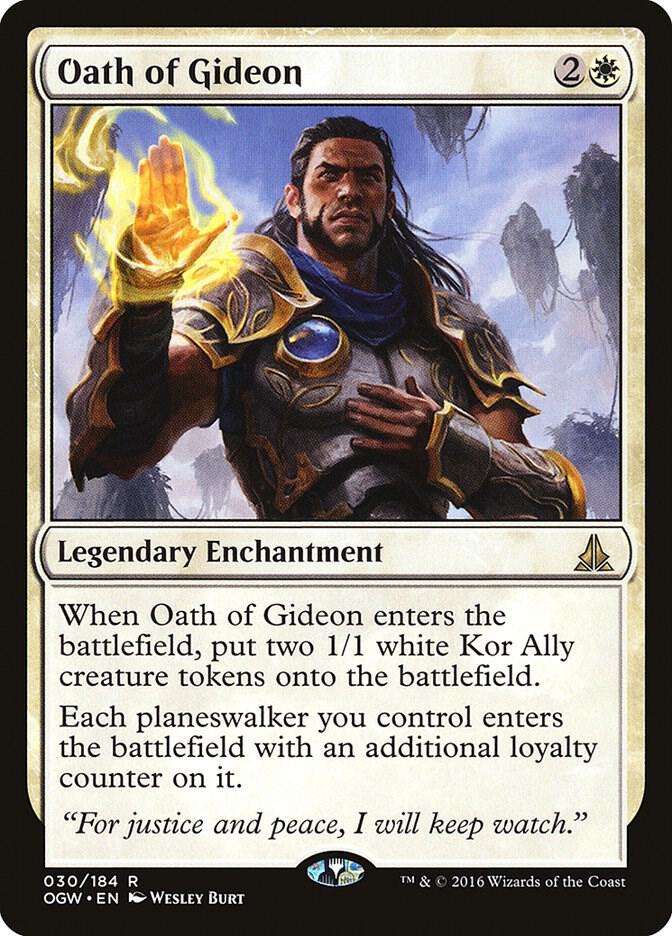Oath of Gideon #30 FOIL Oath of the Gatewatch