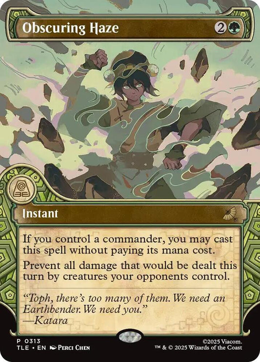 Obscuring Haze (Showcase) #313 Avatar: The Last Airbender: Eternal Legal