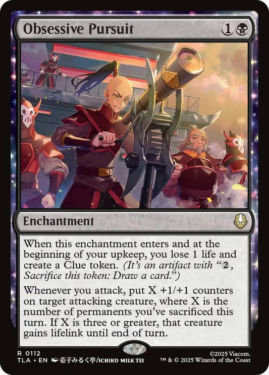 Obsessive Pursuit #112 FOIL Avatar: The Last Airbender