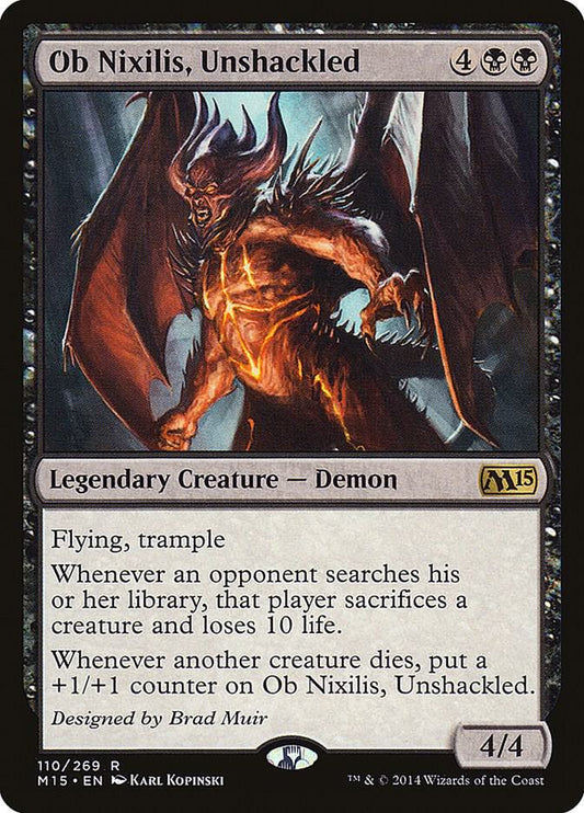 Ob Nixilis, Unshackled #110 Magic 2015