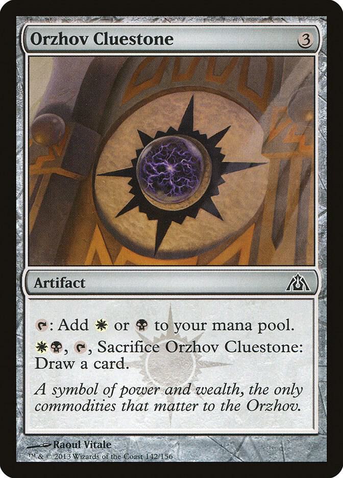 Orzhov Cluestone #142 FOIL Dragon's Maze