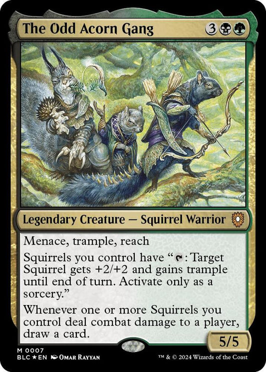 The Odd Acorn Gang #7 FOIL Commander: Bloomburrow