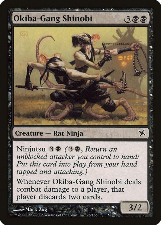 Okiba-Gang Shinobi #76 Betrayers of Kamigawa