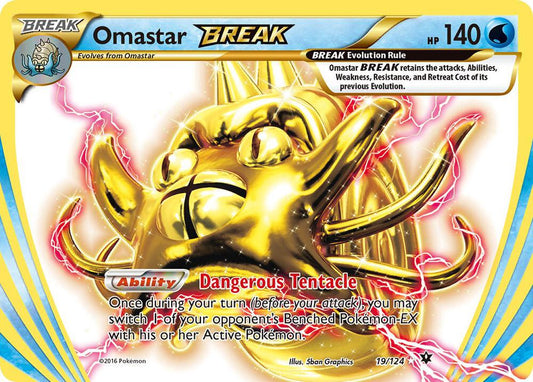 Omastar BREAK #19 XY - Fates Collide