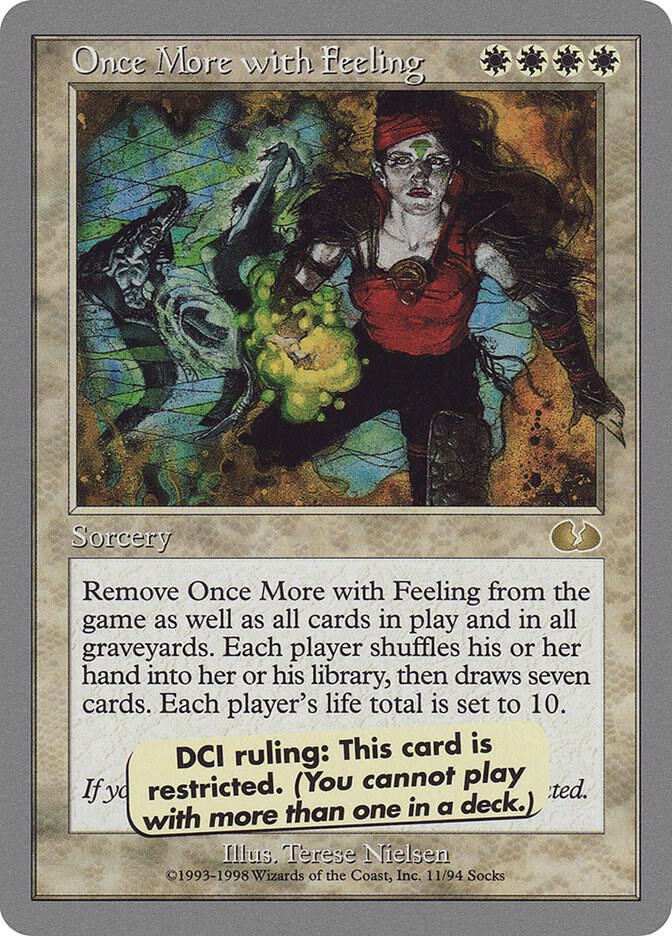 Once More with Feeling #11 Unglued