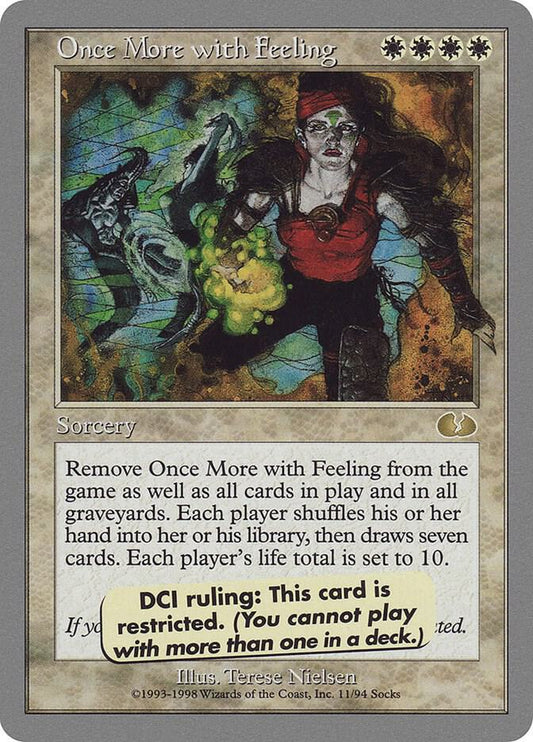 Once More with Feeling #11 Unglued