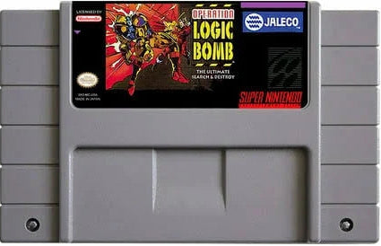 SNES Operation Logic Bomb (Label Damage)
