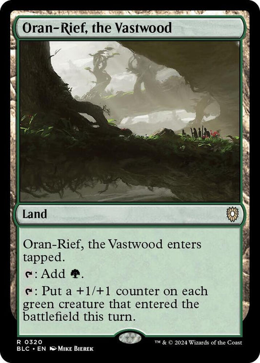 Oran-Rief, the Vastwood #320 Commander: Bloomburrow