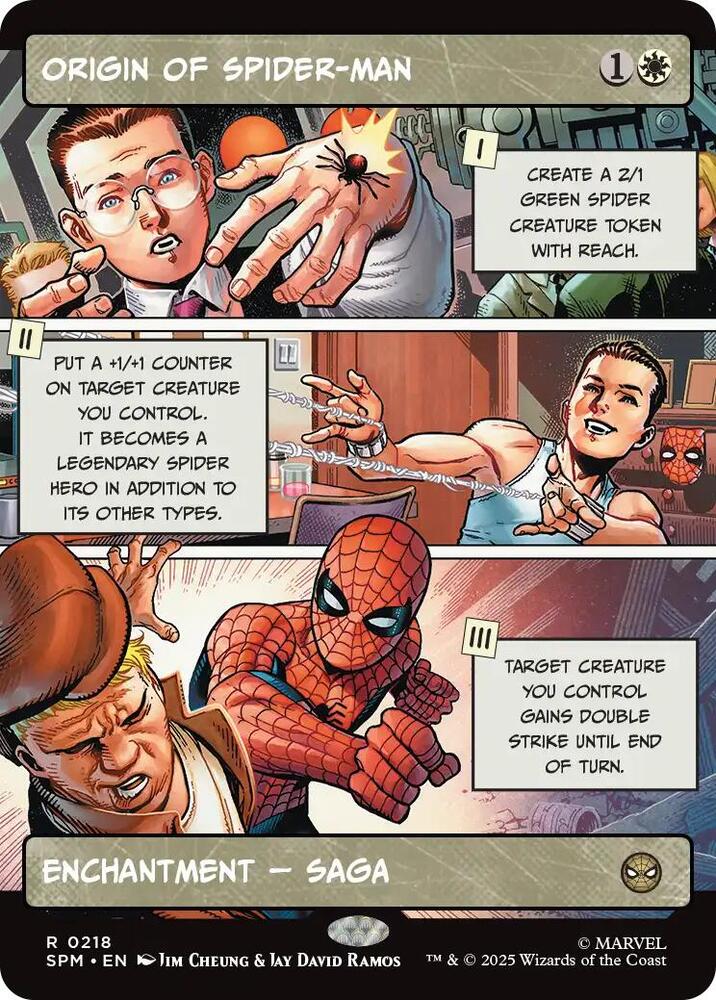Origin of Spider-Man (Borderless) #218 Marvel's Spider-Man