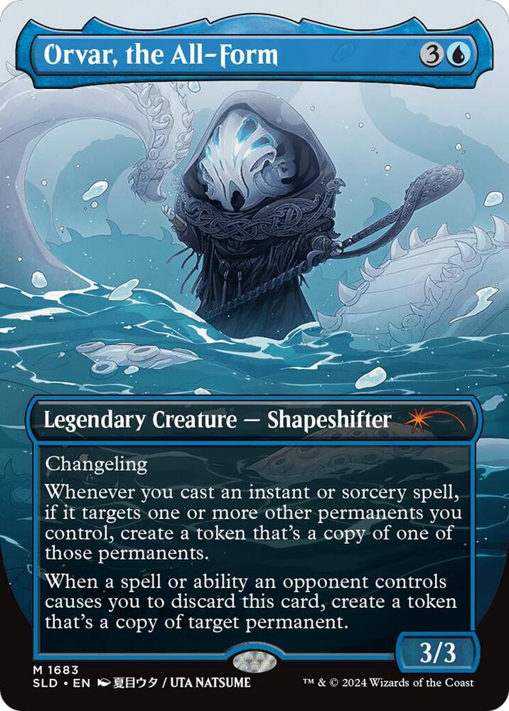 Orvar, the All-Form #1683 FOIL Secret Lair Drop Series