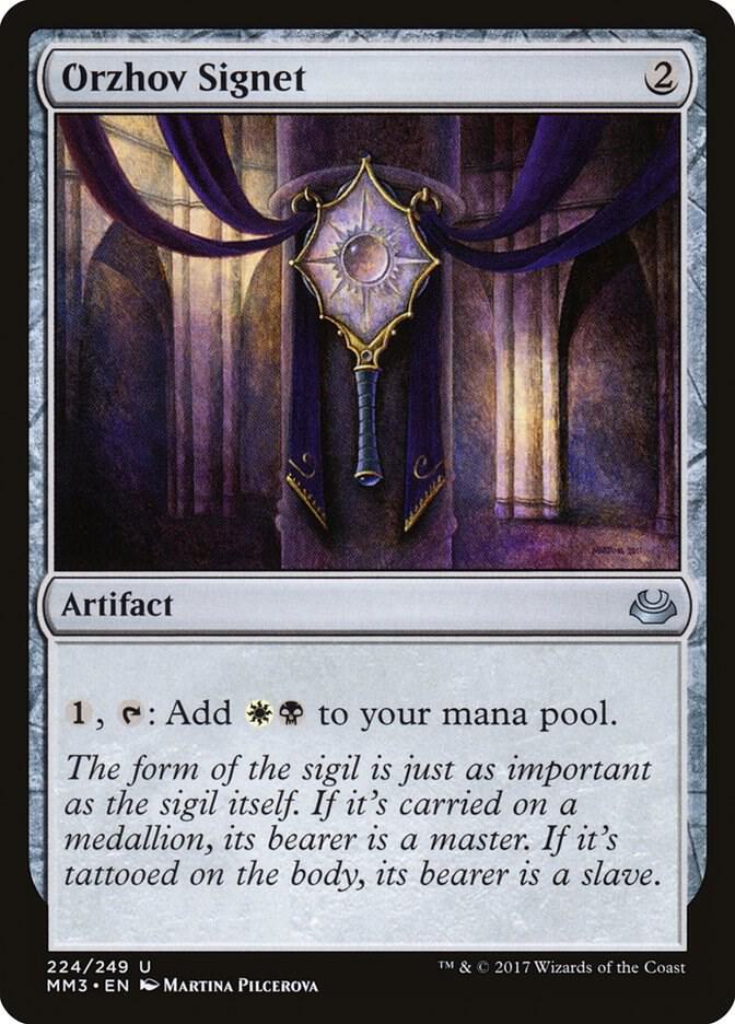 Orzhov Signet #224 Modern Masters 2017
