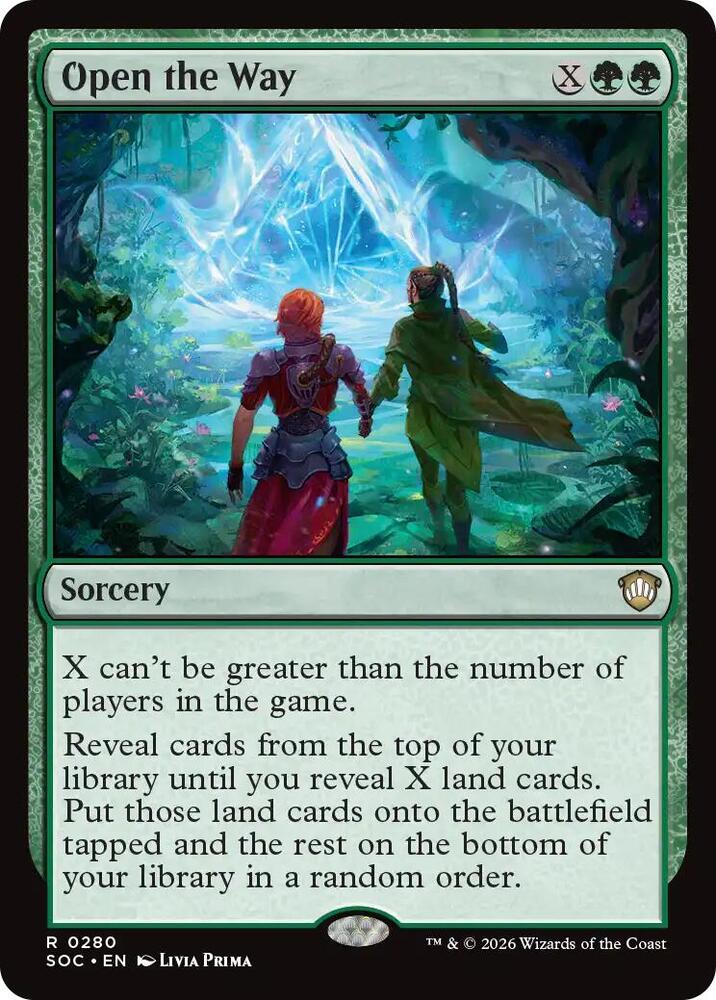 Open the Way #280 Commander: Secrets of Strixhaven