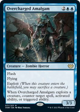 Overcharged Amalgam #71 FOIL Innistrad: Crimson Vow