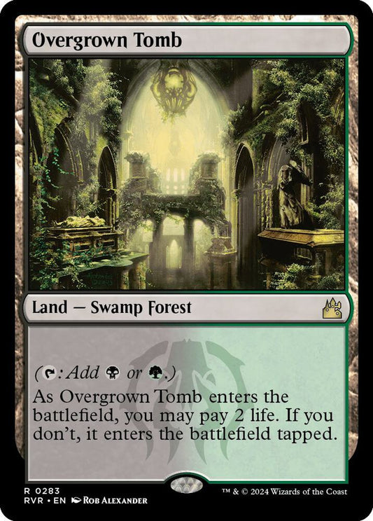 Overgrown Tomb #283 Ravnica Remastered