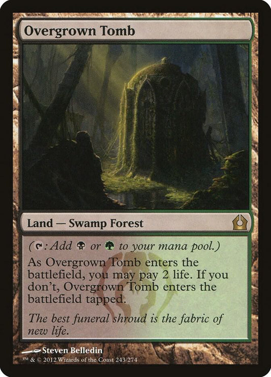 Overgrown Tomb #243 Return to Ravnica