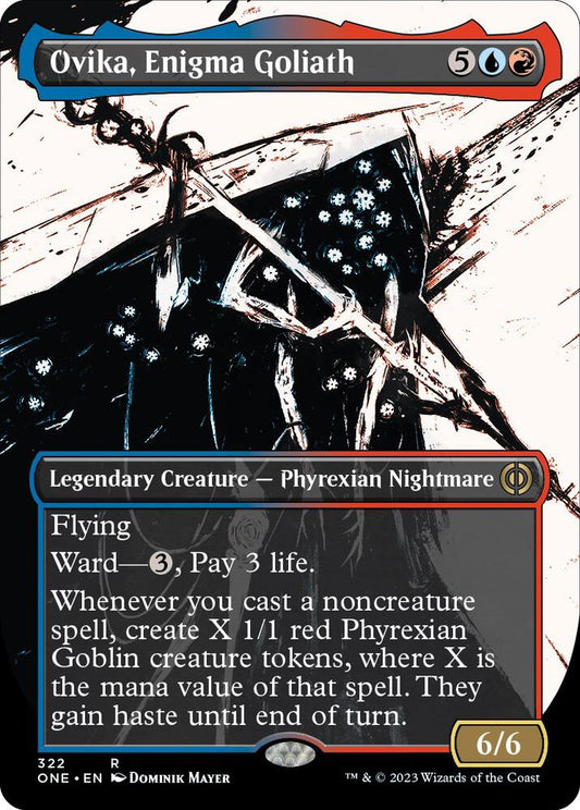 Ovika, Enigma Goliath #322 (Showcase) FOIL Phyrexia: All Will Be One