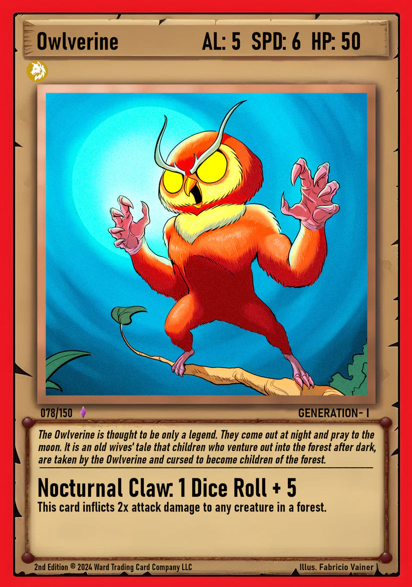 Owlverine #78 Ward Gen I