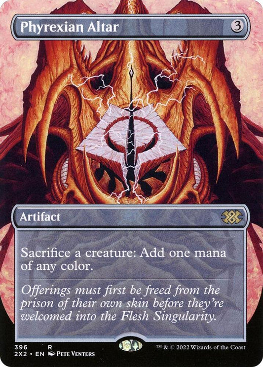 Phyrexian Altar (Borderless) #396 FOIL Double Masters 2022