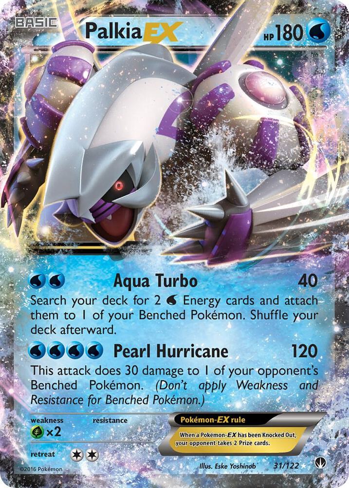 Palkia EX #31 XY - BREAKpoint