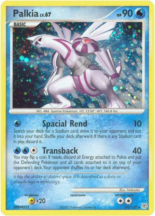 Palkia #11 FOIL Diamond and Pearl