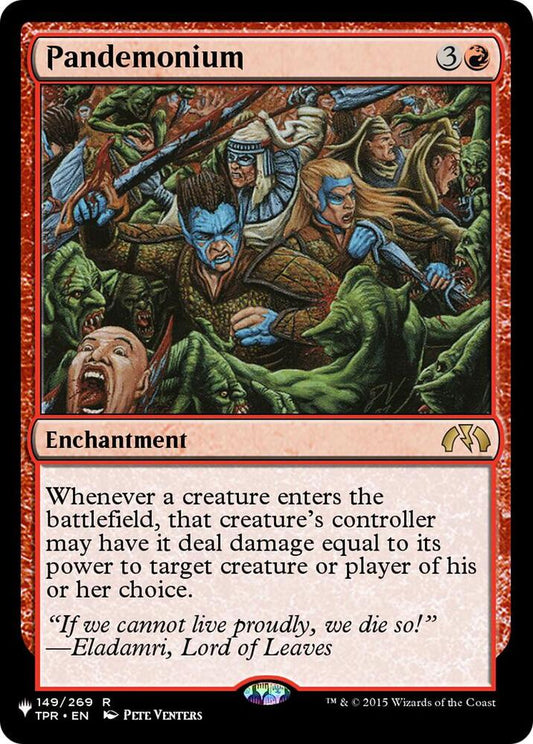 Pandemonium #149 The List Reprints