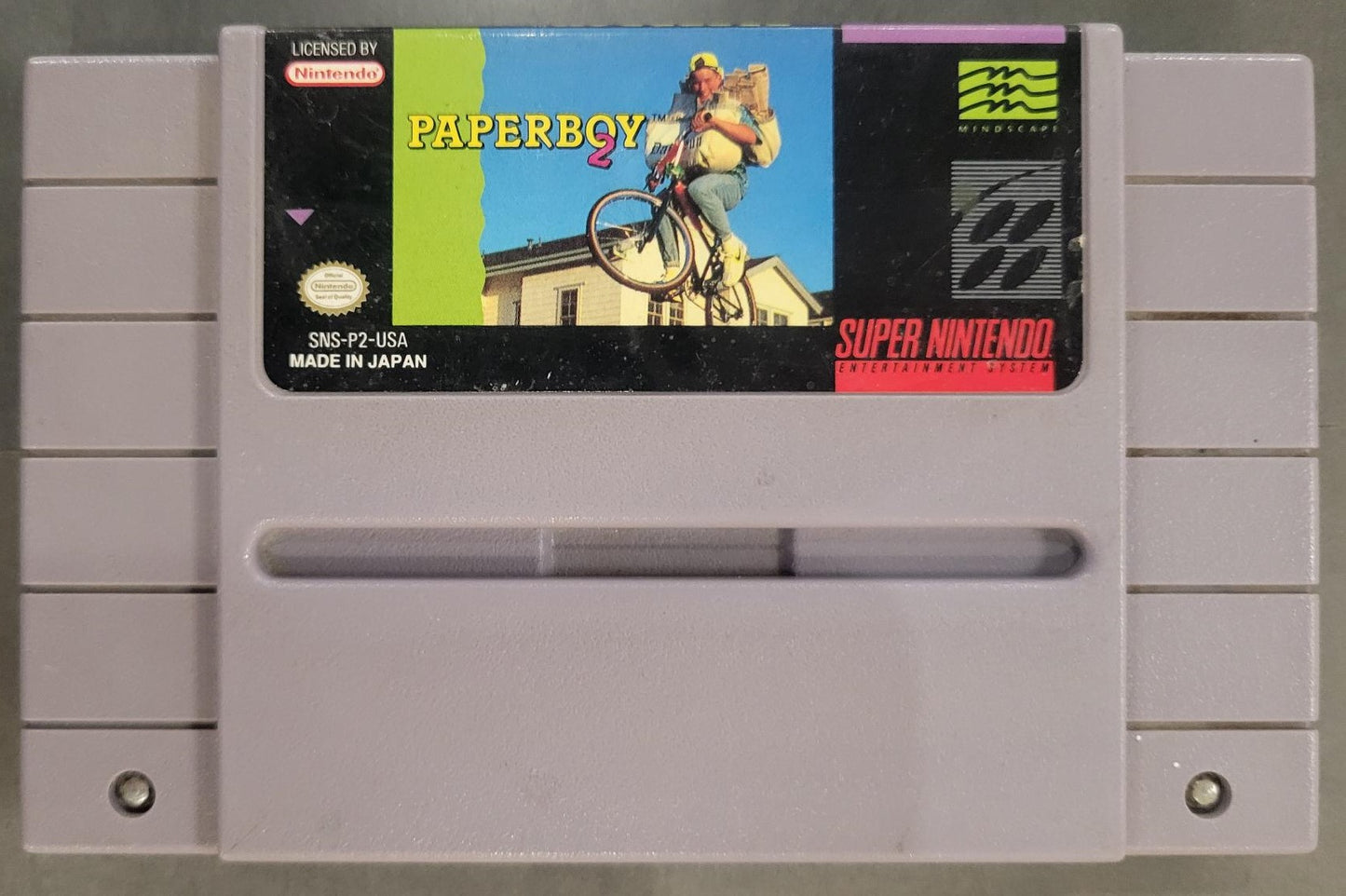 SNES Paperboy 2