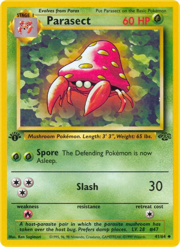 Parasect (1st Edition) #41 Jungle
