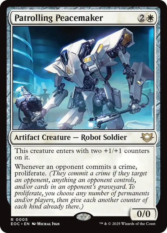 Patrolling Peacemaker #5 Commander: Edge of Eternities