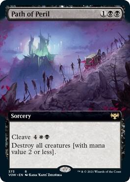 Path of Peril #373 (Extended Art) Innistrad: Crimson Vow