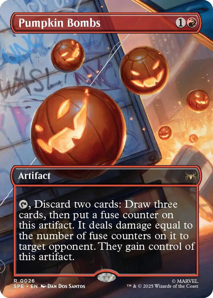 Pumpkin Bombs (Borderless) #26 Marvel's Spider-Man: Eternal Legal