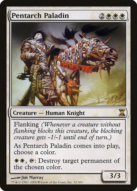 Pentarch Paladin #32 Time Spiral