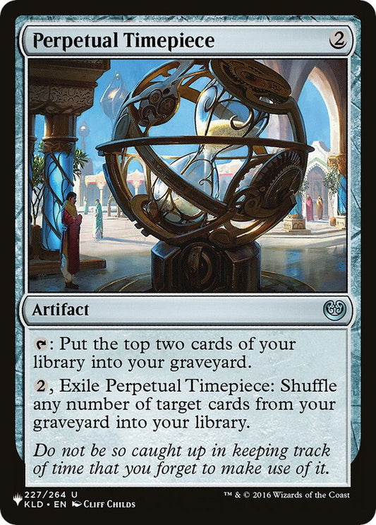 Perpetual Timepiece #227 The List Reprints