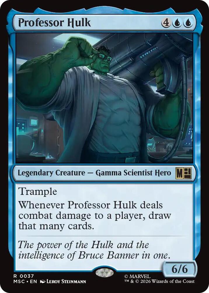 Professor Hulk #37 Commander: Marvel Super Heroes