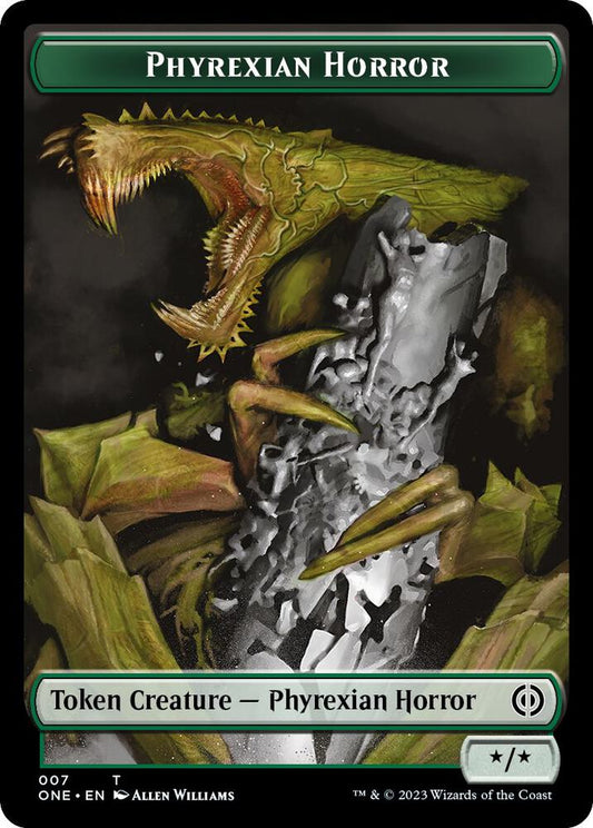Phyrexian Horror Token #7 Phyrexia: All Will Be One